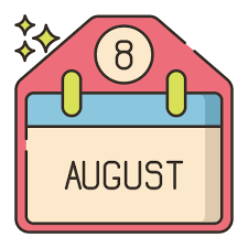 August - Free interface icons